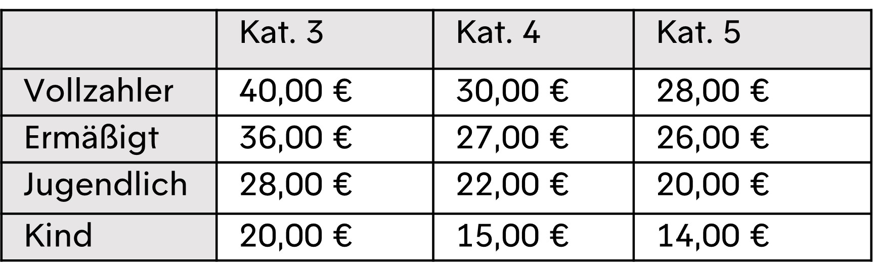 Gladbach Sonderpreise