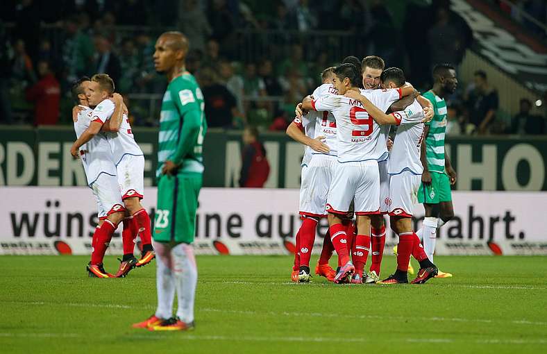 1. FSV Mainz 05 Einstellen auf die WerderPower